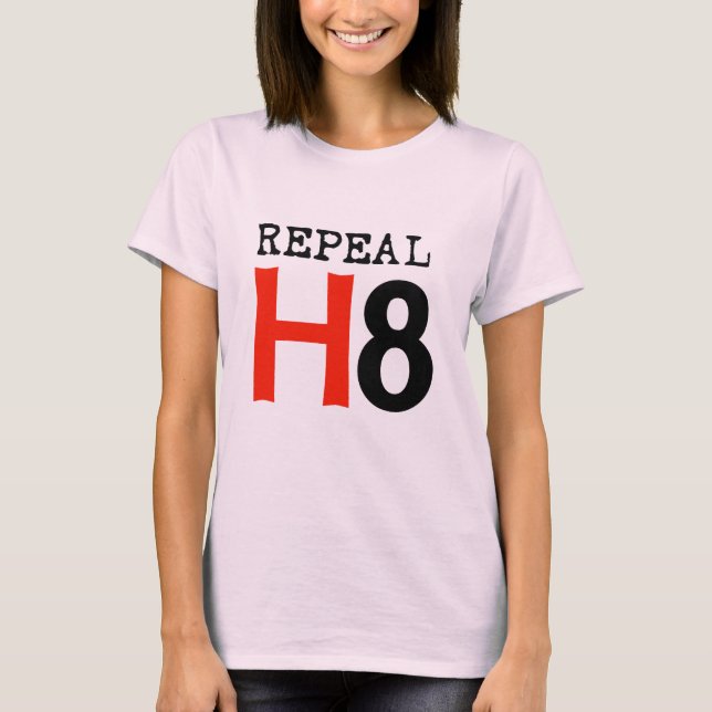 T-shirt Revogação H8 (Frente)