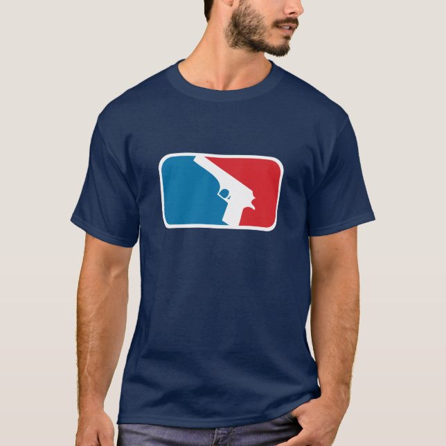 T-shirt Revólveres da liga principal (Frente)