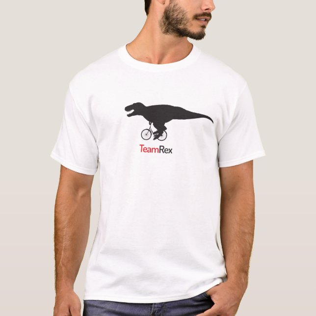 T-shirt rex da equipe (Frente)