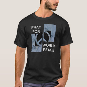 T-SHIRT REZAR PELA PAZ MUNDIAL