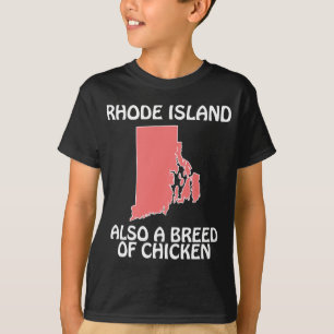 T-shirt Rhode Island - Também uma Raça de Frango