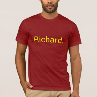 T-shirt Richard.