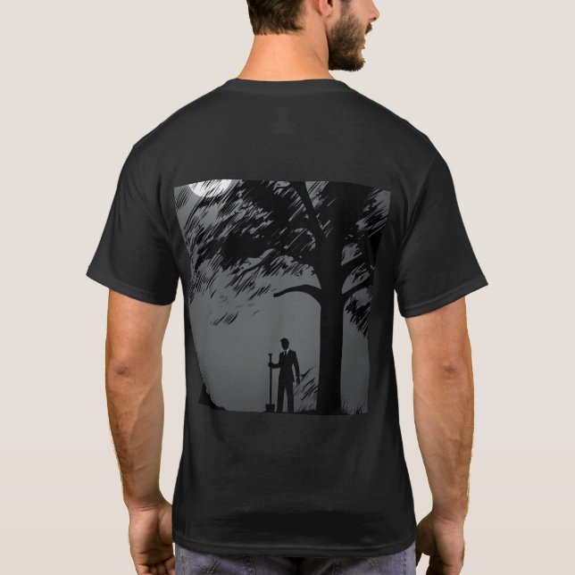 T-Shirt Richard com pá (Verso)