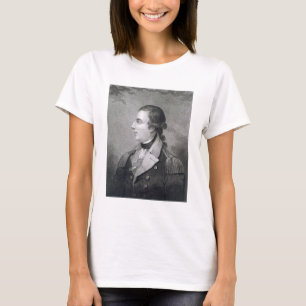 T-shirt Richard Montgomery (1736-75) gravado por E. Macken