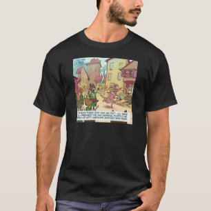 T-shirt Rick London Gatos Engraçados Vs Cachorros Desenho