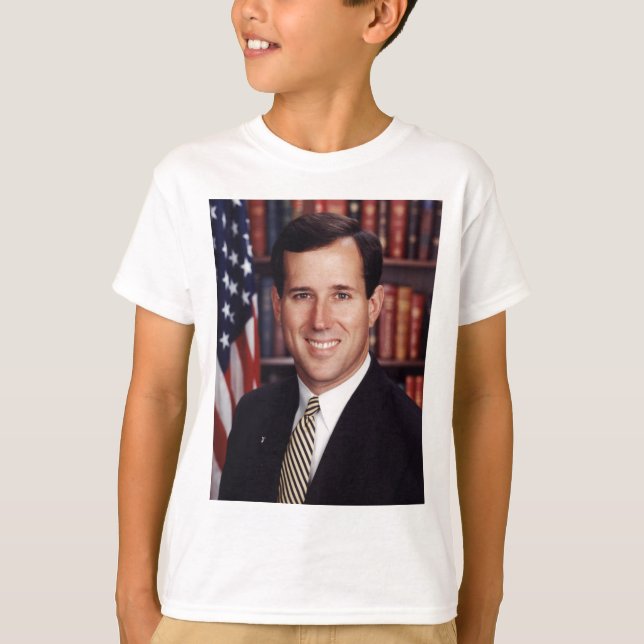 T-shirt Rick Santorum (Frente)