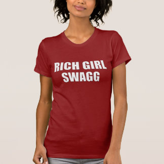 T-shirt rico de Swagg da menina