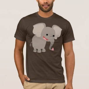 T-shirt Ridículo de Elefante