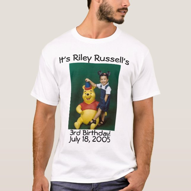 T-shirt riley russell ó (Frente)
