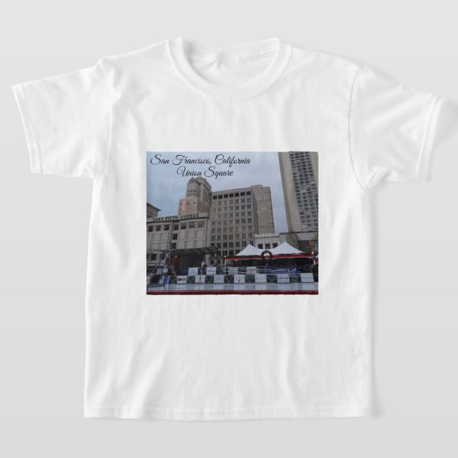 T-shirt Rink de Gelo Quadrada SF Union (Postura )