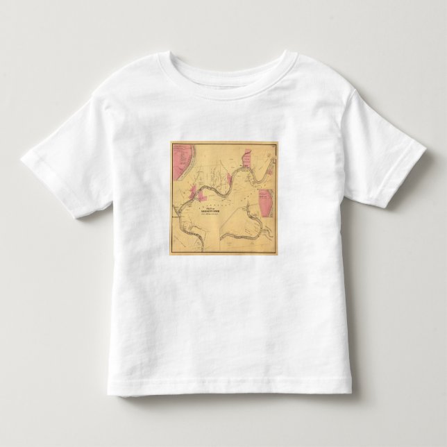 T-shirt Rio de Allegheny, PA (Frente)