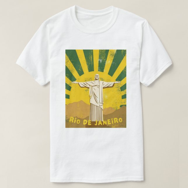 T-shirt Rio de Janeiro Sol (Frente do Design)