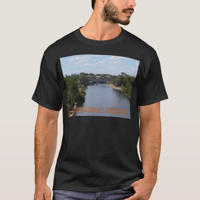 T-shirt Rio de Waikato, Hamilton (Frente)