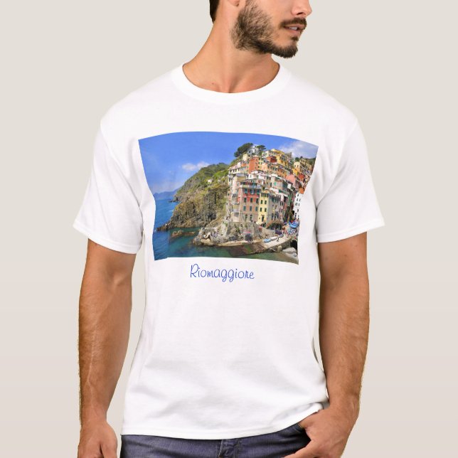 T-shirt Riomaggiore, Cinqueterre (Frente)