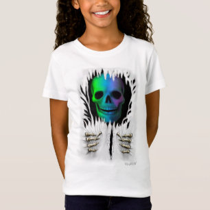 T-SHIRT RIP ESQUELETO