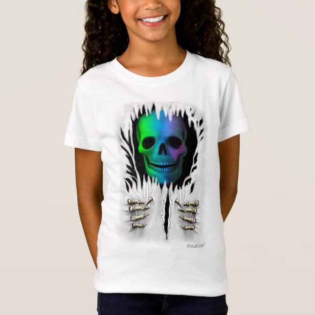 T-SHIRT RIP ESQUELETO (Frente)