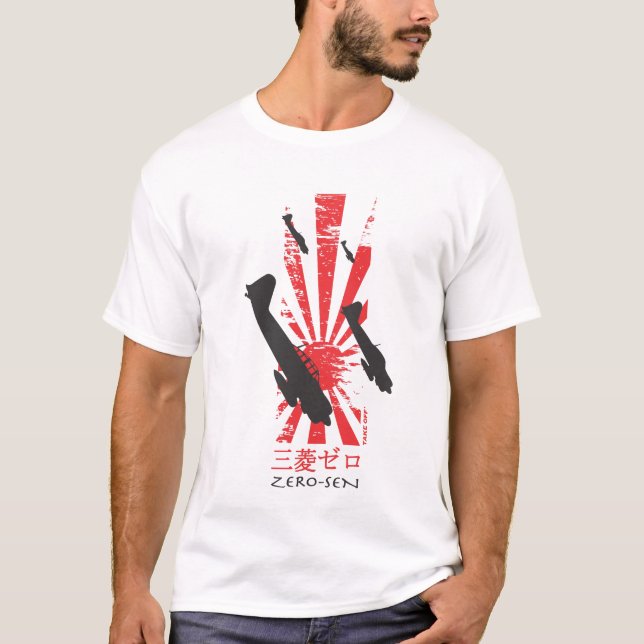 T-shirt Rising sun Zero (Frente)