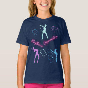 T-Shirt Rítmico Gymnastics Hoop, Ribbon e Ball