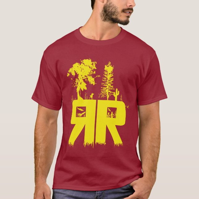 T-shirt Ritmo da natureza (Frente)
