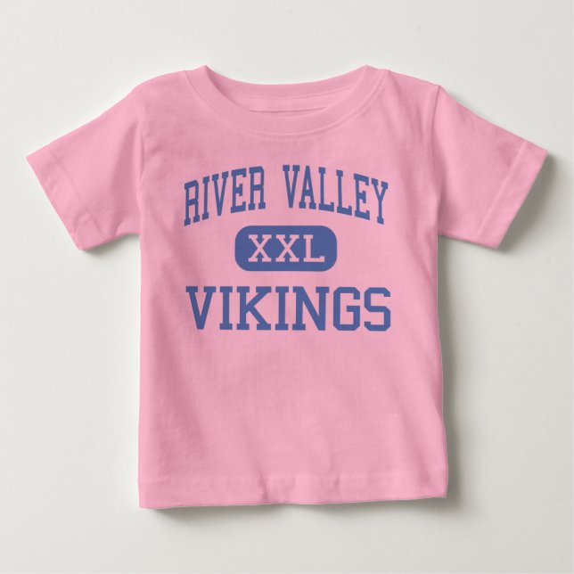 T-shirt River Valley - Vikings - Segundo grau - Marion Ohi (Frente)