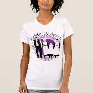 T-shirt Riyah-Li projeta Kickin ele Amish