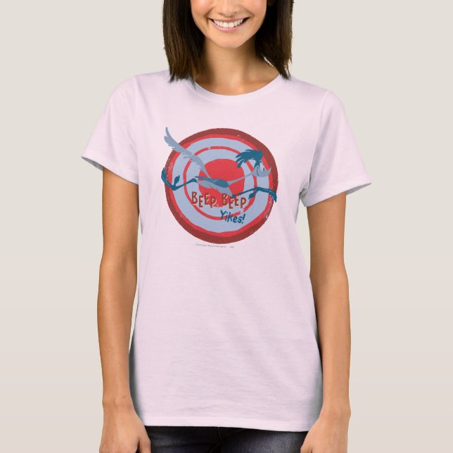 T-shirt ROAD RUNNER™ BEEP BEEP!™ Yikes! (Frente)