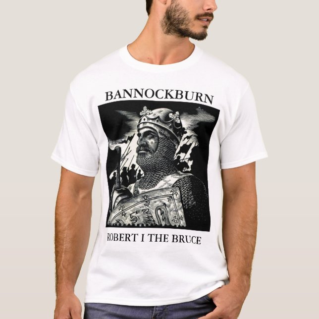T-SHIRT ROBERT I THE BRUCE BANNOCKBURN (Frente)