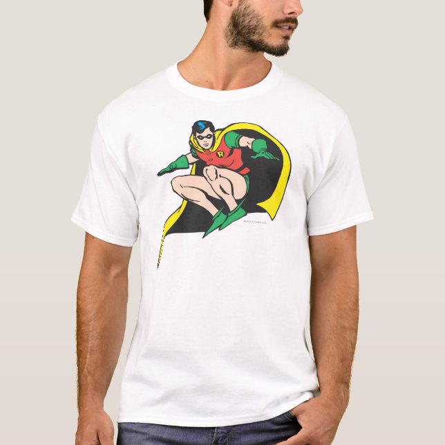 T-shirt Robin Crouches (Frente)
