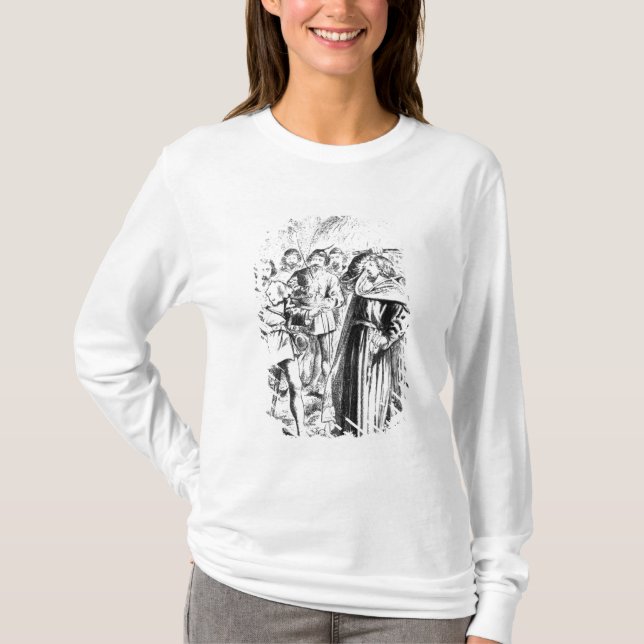 T-shirt Robin Hood e rei Richard mim (Frente)