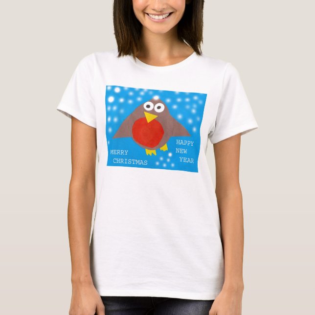 T-shirt Robin Natal (Frente)