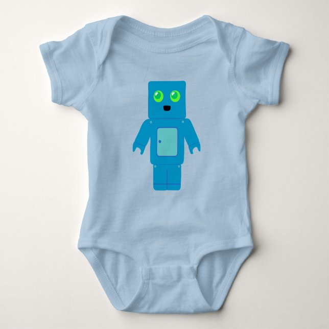 T-shirt Robô Azul (Frente)