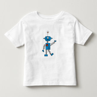 T-shirt Robô azul