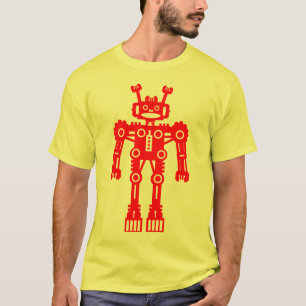T-shirt Robô Mk mim - (vermelho) - personalizado