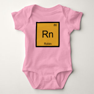 T-shirt Robô Nome Química Elemento Tabela Periódica