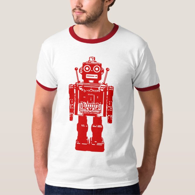 T-shirt Robô Retro (Frente)