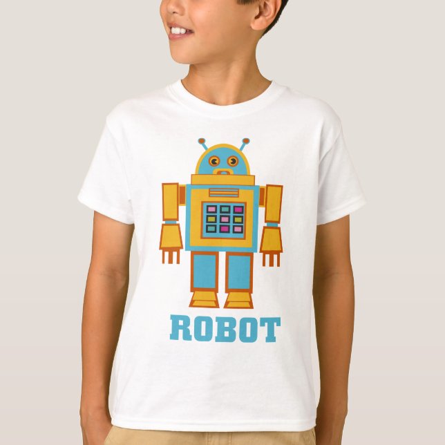 T-shirt Robô Retro (Frente)