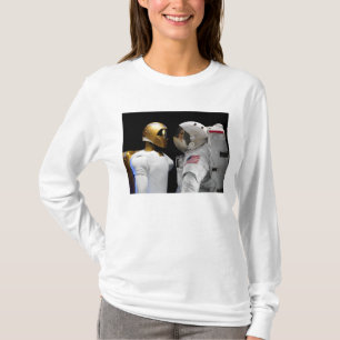 T-shirt Robonaut 2, uns dexterous, hel 3 do astronauta do