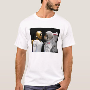 T-shirt Robonaut 2, uns dexterous, hel 3 do astronauta do