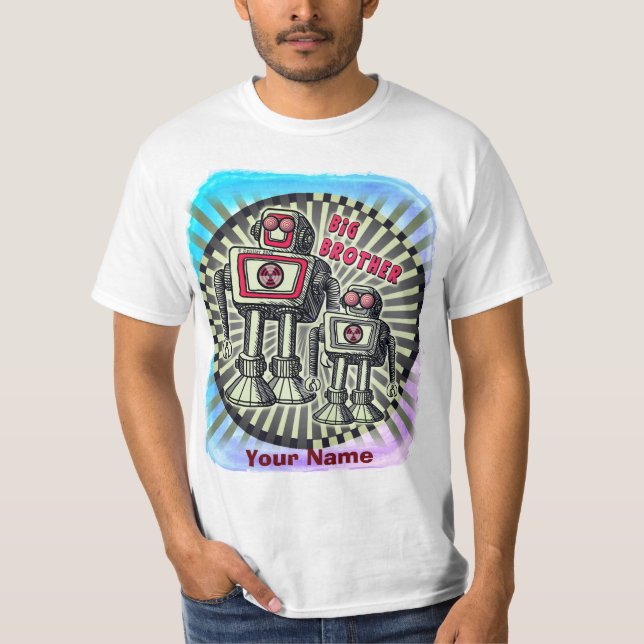 T-Shirt Robot do Big Brother (Frente)