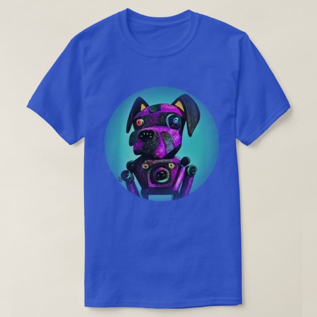 T-Shirt Robot Dog (Frente do Design)