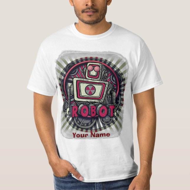 T-Shirt Robot Nova República (Frente)