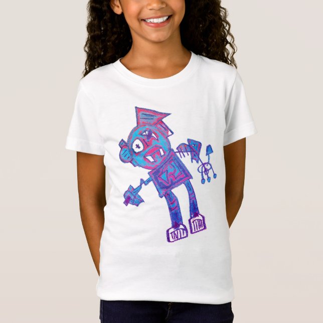 T-shirt Robot Press & Gripper (Frente)