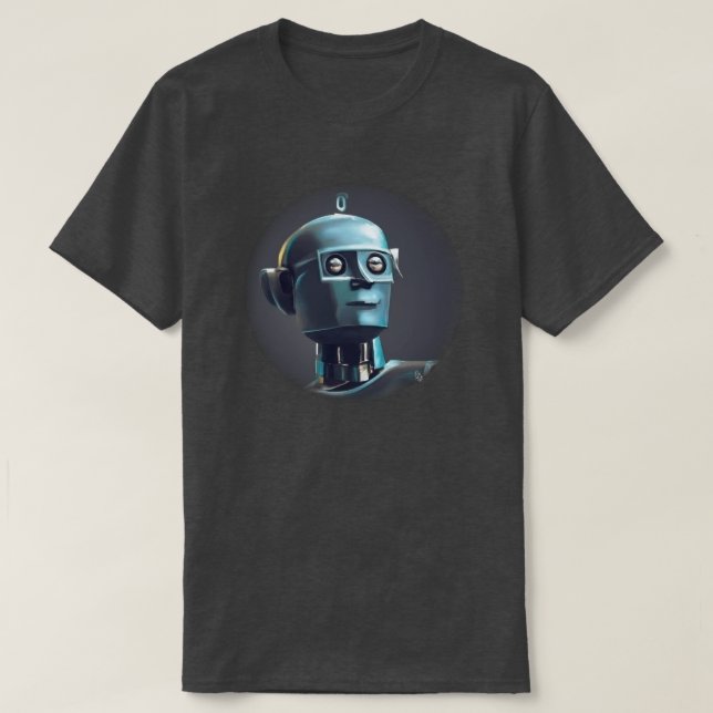 T-Shirt Robot Retro (Frente do Design)