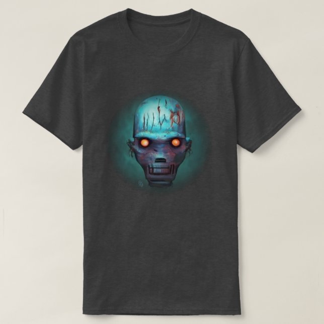 T-Shirt Robot Retro (Frente do Design)