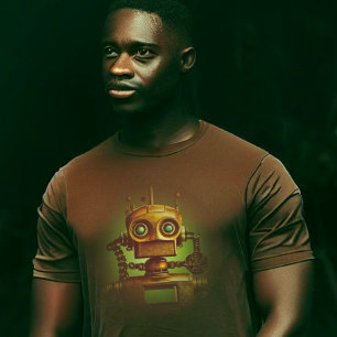 T-Shirt Robot Retro