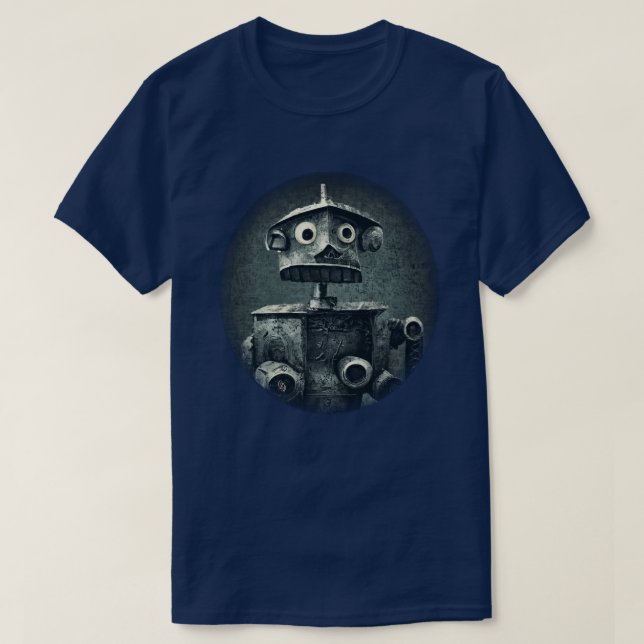 T-Shirt Robot Retro (Frente do Design)