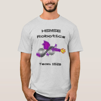 T-shirt Robótica de HSMSE - personalizada