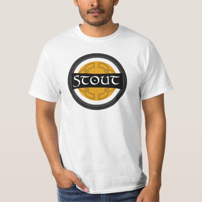 T-shirt robusto da cerveja (Frente)