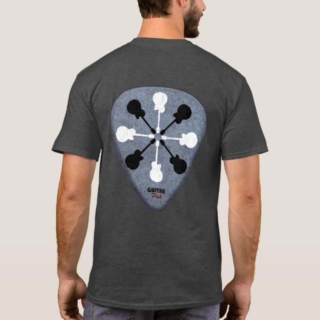 T-shirt Rocha de violão (Verso)