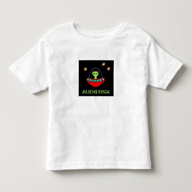 T-shirt rocha dos aliens! (Frente)